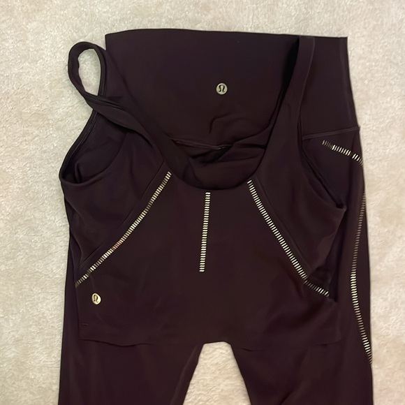 Lululemon Align High-Waisted Leggings with matching align tank.25” inseam. - Picture 5 of 5